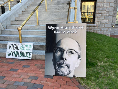 Vigil for Wynn Bruce, R.I.P.:April 29, 2022